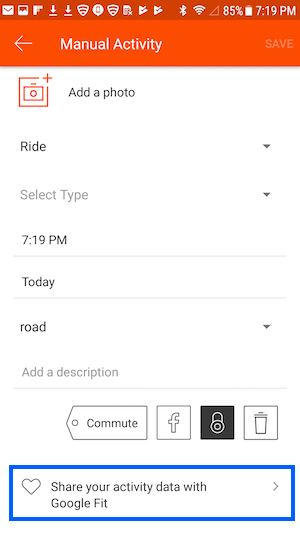 Google Fit Integration – Strava Support