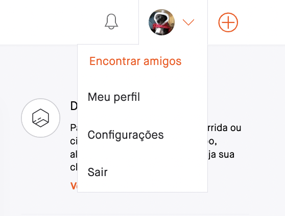 Alterar informações de seu perfil de acesso