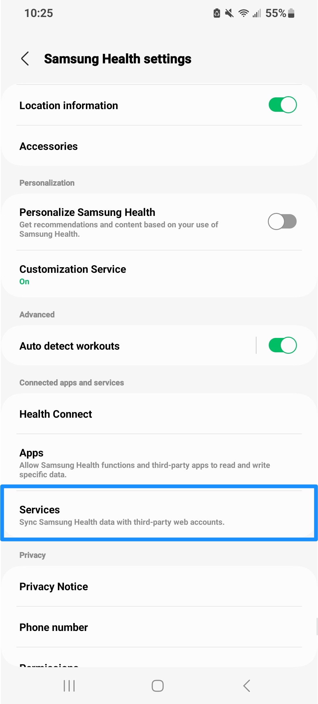 Samsung Health, Aplicativos e Serviços, Samsung BR