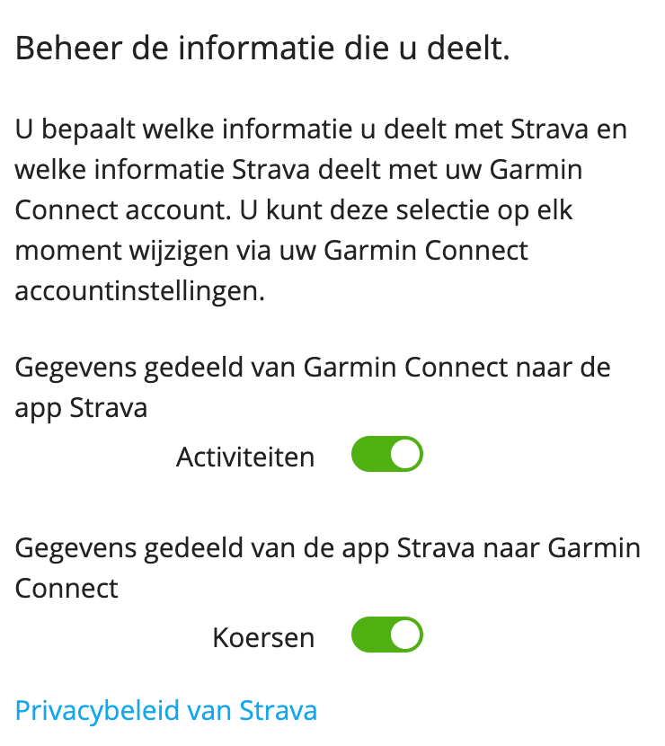 Garmin vivofit sale strava