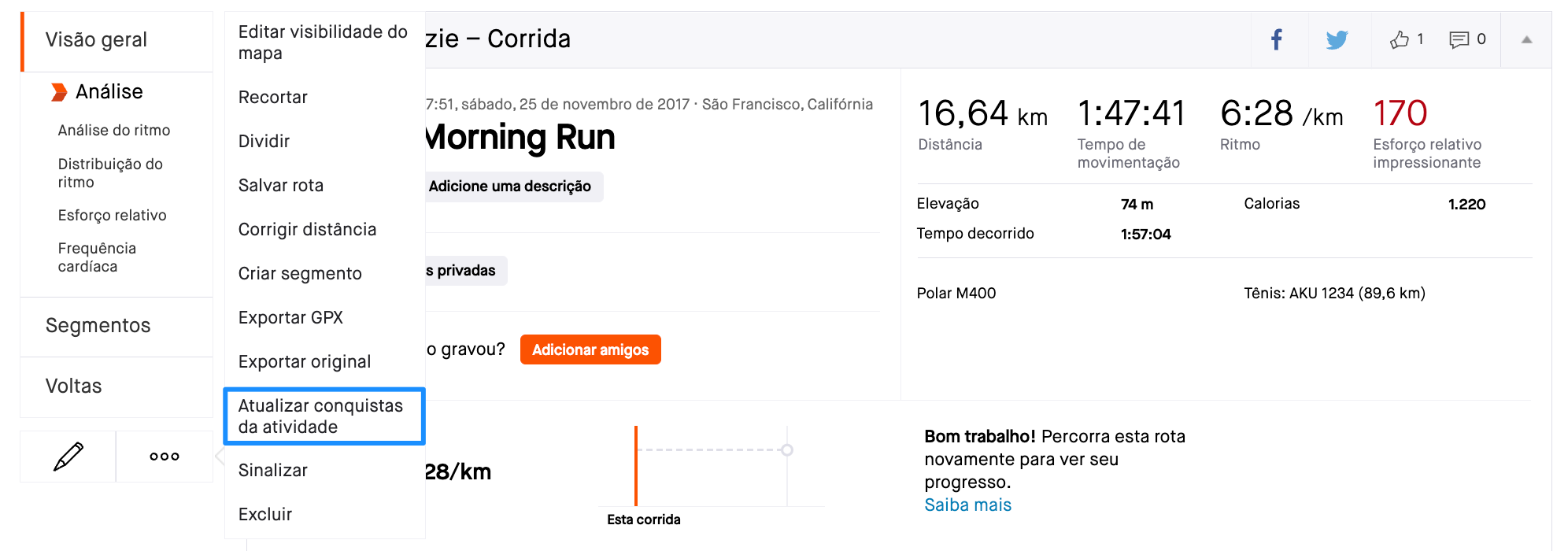 FAQ: Por que o meu número de conquistas não muda?