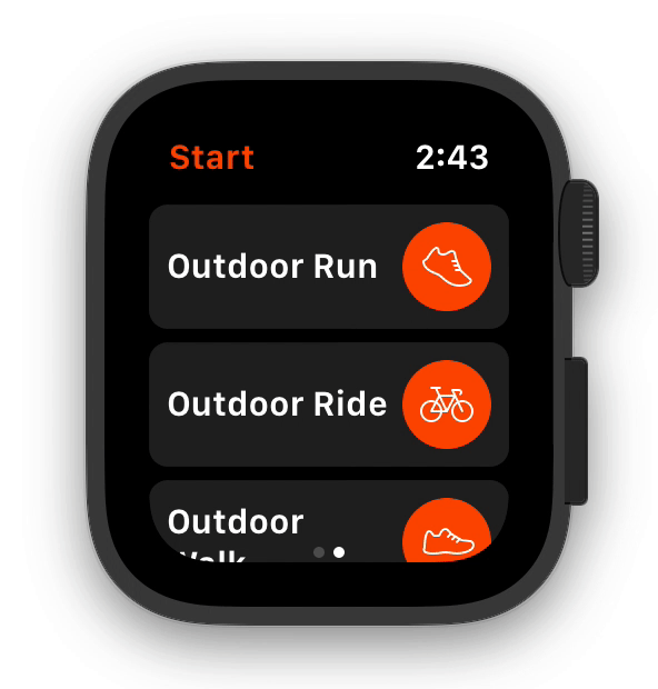 Strava on apple watch on sale