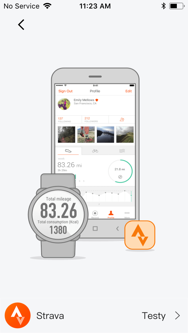 amazfit stratos 2 strava