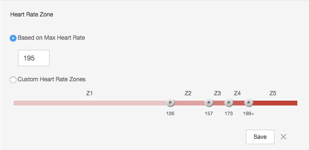 Personalized Max Heart Rate