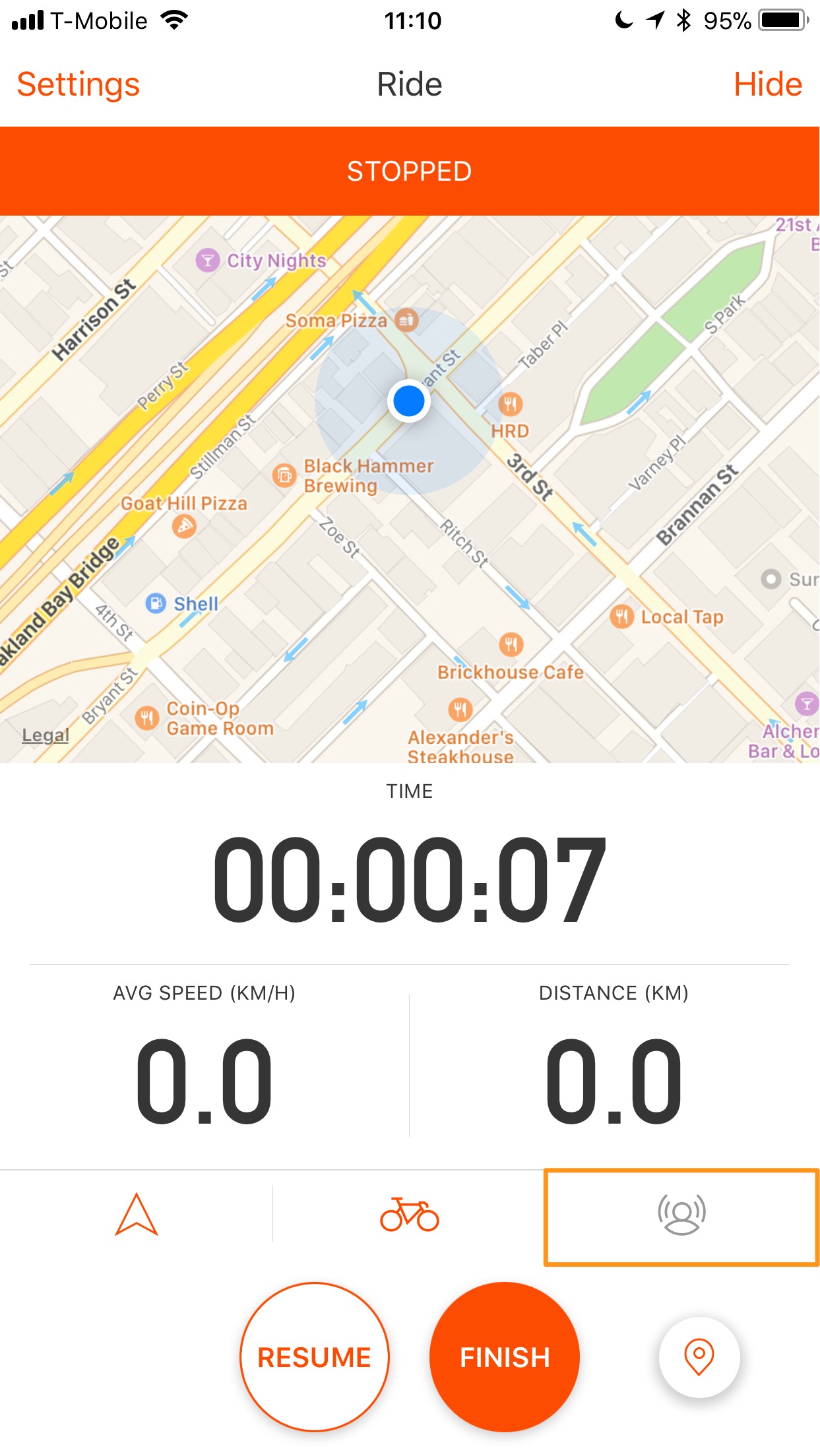 Strava store running tracker