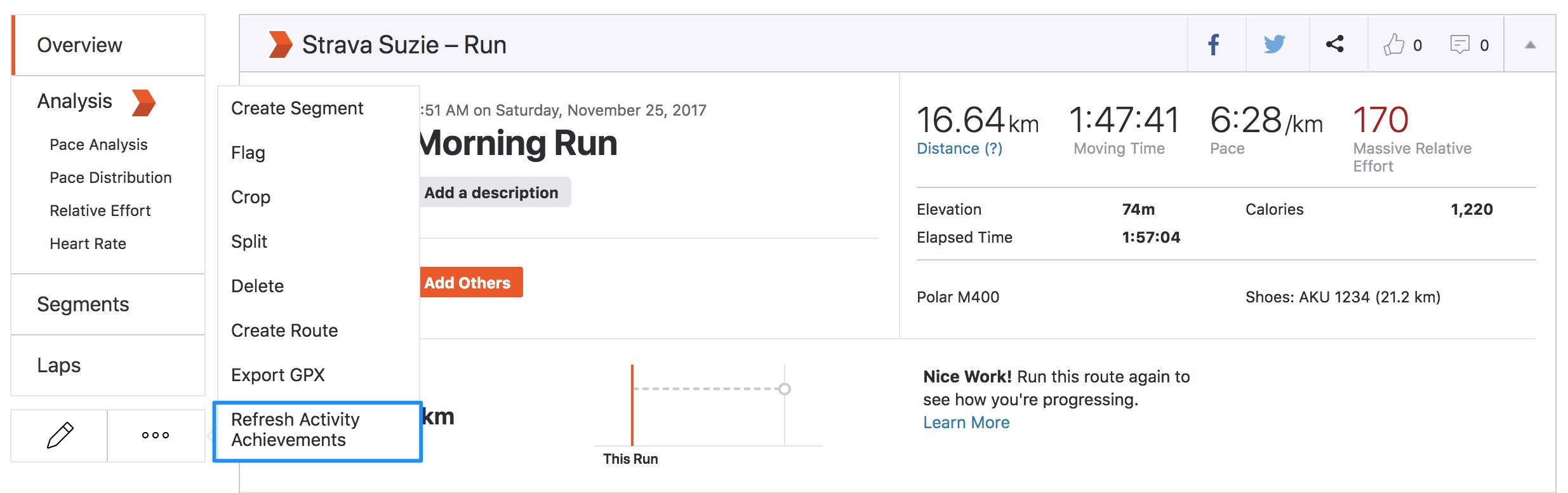 Change Activity Type – Strava Support