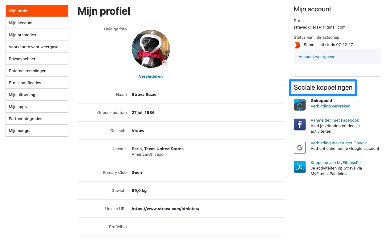 Je activiteiten op Strava delen Strava hulp