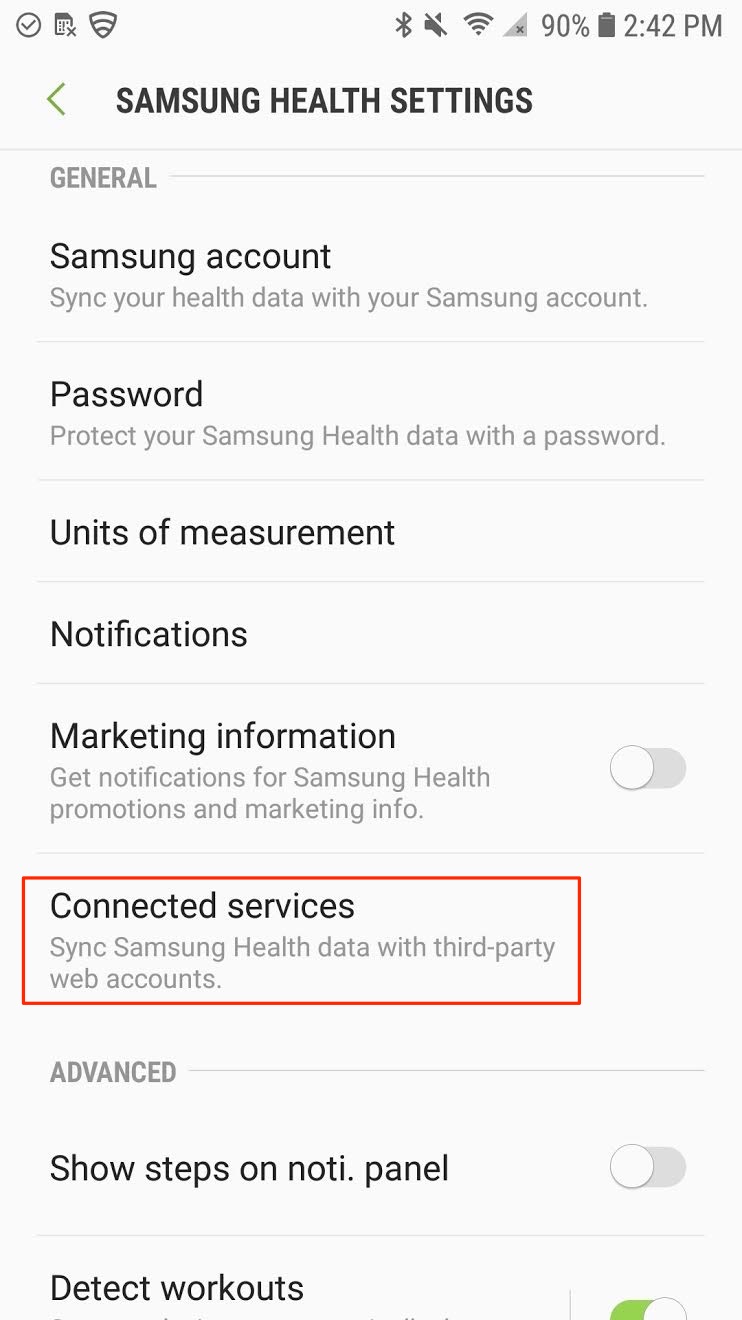 Framework En smule Næste Samsung Health and Strava – Strava Support